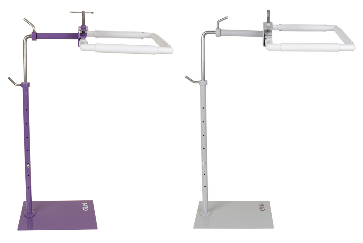 CÂLIN Metal Frame Stand - Purple and Grey